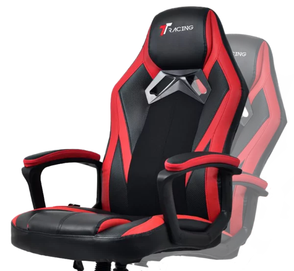 TTRacing Duo V3 Gaming Chair- Red 001 (TTRDUOV3) - Image 2