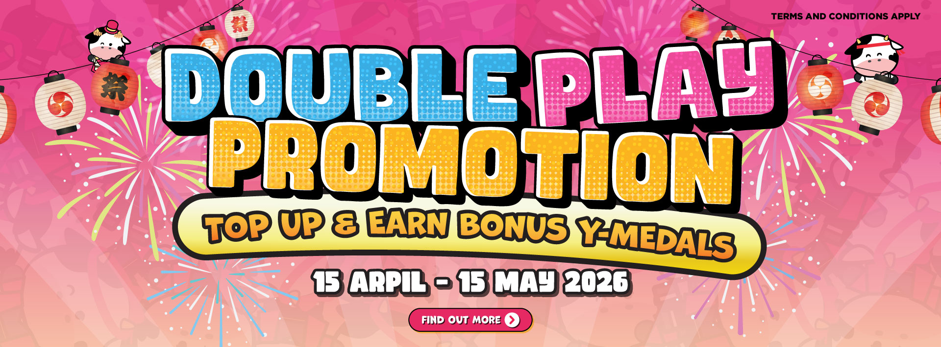Gotcha Double Play Promotion